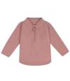 LW031 Larkwood Kids 1/2 Zip Lightweight Fleece Soft Pink colour image
